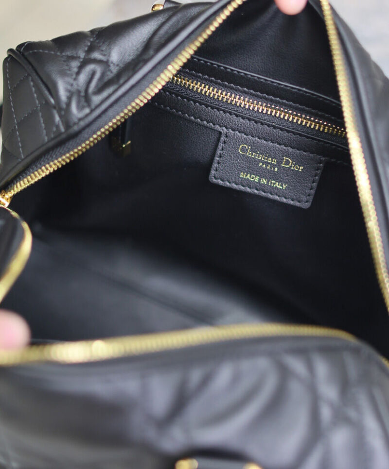 Christian Dior Groove 25 Bag Black